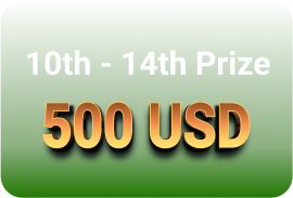 10th - 14th prize