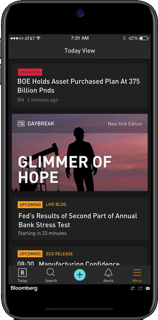 Bloomberg Business Mobile App