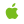 ไอคอน Apple เขียว